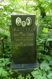 Гринберг Мэри Ефимовна, Москва, Востряковское кладбище